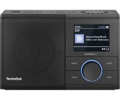 TechniSat nešiojamasis skaitmeninis DAB+ ir FM radijas su Bluetooth ir 3,2 col. ekranu, 0000/3998