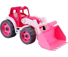 Technok Rožinis traktorius su krautuvu - 8195