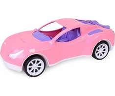 Technok Maksik Didelė plastikinė sportinė mašina rožinė 38cm (6351)