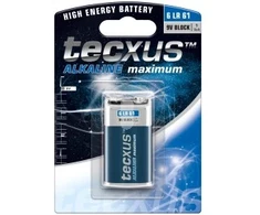 Tecxus Bateria 9V Block 1 vnt.