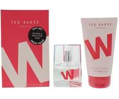 Rinkinys Ted Baker: W EDT For Women, 30 ml + W Cleansing Dušo želė visam kūnui, visiems odos tipams, 150 ml