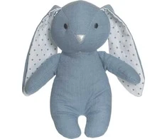 Teddykompaniet Pliušinis zuikis Elina, mėlyna 20cm