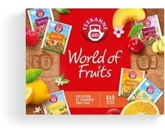 TEEKANNE TEALOUNGE System „Teekanne World of Fruits“ arbatos rinkinys, 6x5 vokeliai