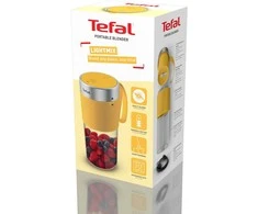 TEFAL | Maišytuvas | BL1C0230 LightMix kelyje | Stalviršis | Stiklainio medžiaga Tritan | Stiklainio talpa 0,3 L | Geltona / Skaidrus