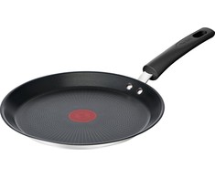 Keptuvė Blynams Tefal Duetto+ 25 cm Titano Nelipni Juoda