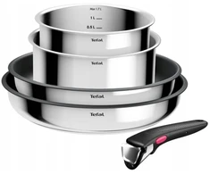 Tefal Ingenio Cook Eat L881S504 5 el. sidabrinė