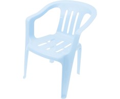 Tega Vaikiška mėlyna kėdutė iš plastiko TEKD012-135