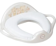 Tega Baby TEGA MS-020-118 Minkšta tualeto sėdynė TEDDY BEAR baltas perlas