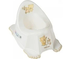 Tega Baby TEGA MS-013-118 Neslystantis meškiukas baltas perlas
