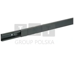 Hager Polo LF2003509011 tehaselit.LF PVC elektros instaliacijos kanalas 20x35mm, juodas LF2003509011 /2m/