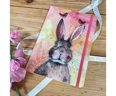 Teka Aplanko sąsiuvinis su gumine juostele A5 LCN19 Hannah Rabbit