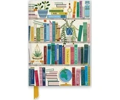 KNYGA Flame Tree Studio Georgia Breeze: Bookshelves (Foiled Journal)