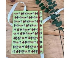 Teka Aplankas Sąsiuvinis su gumine juostele A5 LCN17 Cows