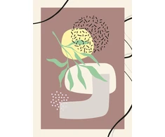 Teka Tapyba pagal skaičius CreArt Abstract Shapes 23543