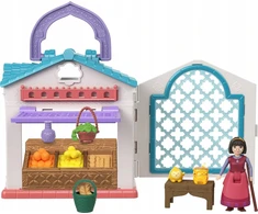 Teka „Disney Wish“ – „Mini Doll Playset“ – „Dahlia's Rosas Marketplace“ (HRH74)