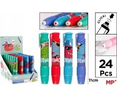 Teka Eraser dinozaurų rašiklis (24 vnt.)
