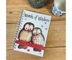 Teka Aplankas Spiralinis užrašų knygelė A5/100K SJ03 Wise Owls TW