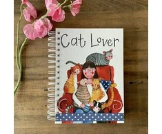 Teka Kołonotatnik A5 SJ13 TW Cat Lover Kociara