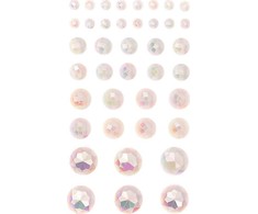 Dallprint Lipnūs kristalai 40vnt OPALESCENT CREAM