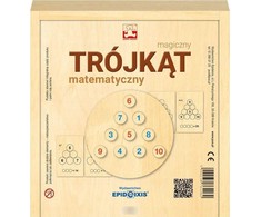 Teka Magic matematikos trikampis medinėje dėžutėje