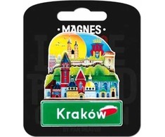 Teka Pan Dragon Magnetukas "aš myliu Lenkiją" Krokuva