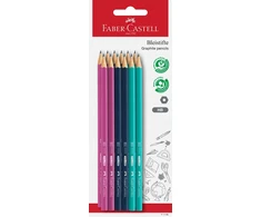 Teka Pieštukų portfelis 1111/HB 12vnt FABER CASTELL