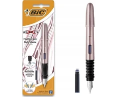 Teka Pióro X-Pen Chrome Rožinė FP mėlyna BIC