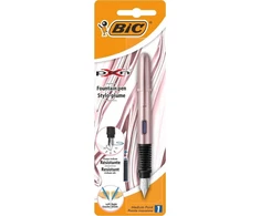 Teka Pióro X-Pen Chrome Rožinė FP mėlyna BIC
