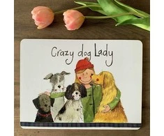 Teka MT56 Crazy Dog Lady Psiara padėkliukas