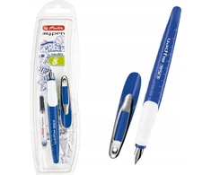 Herlitz Plunksnakotis L + kapsulė my.pen mėlynai-baltas bls