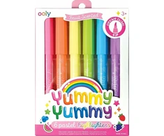 Teka Scented highlighters 6 spalvų Yummy Yummy