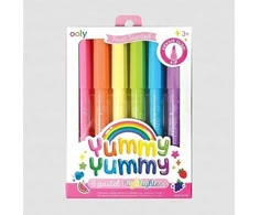 Teka Scented highlighters 6 spalvų Yummy Yummy