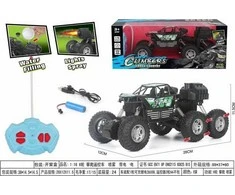 Teka R/C 6x6 transporto priemonės žibintai ir dūmai