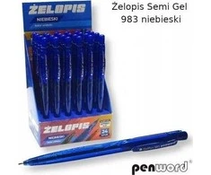 Teka Gel Pen Semi Gel Mėlyna (24 vnt.)
