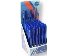 Teka Gel Pen pusiau gelio mėlyna (36 vnt.)