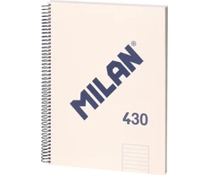 Teka Zeszyt na spirali A4/80K linija 1918 smėlio spalva MILAN