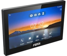 FNV Fanvil i505W vaizdo telefonspynės sistema 17,8 cm (7″) Juoda