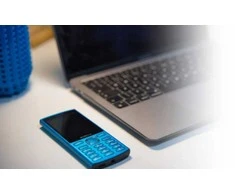 Mobilusis telefonas Mobiola MB4280 4G dviejų SIM kortelių, mėlynas