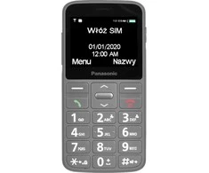 Panasonic | KX-TU160 | Lengvas naudojimas mobilusis telefonas | Pilkas | 2,4 colio | TFT-LCD | Bluetooth | USB versija USB-C | Integruota kamera | Pagrindinės kameros skiriamoji geba 0,3 MP