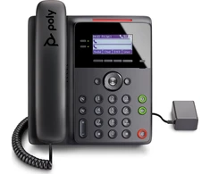 Hewlett Packard (HP) Poly Edge B10 IP telefonas su maitinimo šaltiniu EMEA – INTL English Loc Euro kištukas