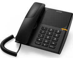 Fiksuotas telefonas Alcatel T28 Juodas
