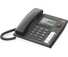 Fiksuotas telefonas Alcatel T76 Juodas