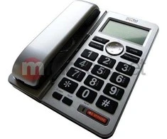 Fiksuotas telefonas Dartel LJ- 240 Sidabrinis