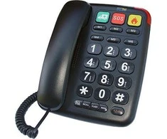 Fiksuotas telefonas Dartel LJ- 300 Juodas