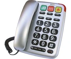 Fiksuotas telefonas Dartel LJ- 300 Sidabrinis