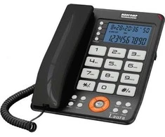Mesmed Mescomp Laura MT 816 Pilkas fiksuotojo ryšio telefonas