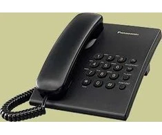 Fiksuotas telefonas Panasonic KX- TS500PDB Juoda