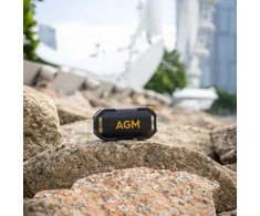 AGM Mag Rock, 8 W, Belaidis, Vakarėlių garsiakalbis, Juoda, Oranžinė, Mygtukai, Universalus