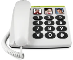 Išmanusis telefonas Doro PhoneEasy 331ph baltas