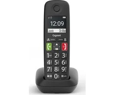 Stacionarus telefonas Gigaset E290, Juodas
